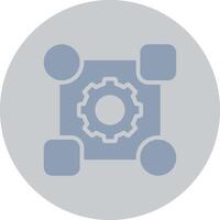 Pattern System Creative Icon Design vector