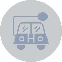 Eco Car Creative Icon Design vector