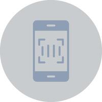 Barcode Creative Icon Design vector