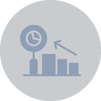 Predictive Analytics Creative Icon Design vector