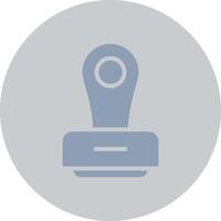 Stamp Creative Icon Design vector