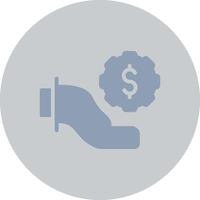 Financing Options Creative Icon Design vector