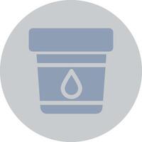 Urine Sample Creative Icon Design vector