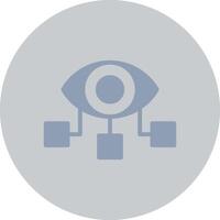 Vision Creative Icon Design vector