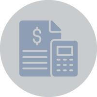 Accounting Creative Icon Design vector