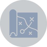 Map Creative Icon Design vector