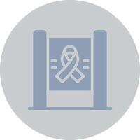 Awareness Day Creative Icon Design vector