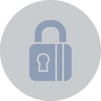 Padlock Creative Icon Design vector