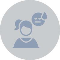 Bored Creative Icon Design vector
