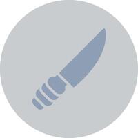 diseño de icono creativo de cuchillo vector