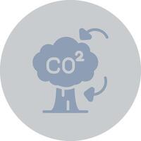 CO2 Creative Icon Design vector