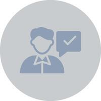 Backer Creative Icon Design vector