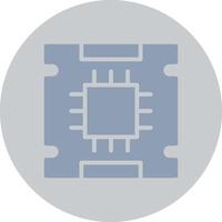 Processor Creative Icon Design vector