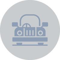 Wedding Car Creative Icon Design vector