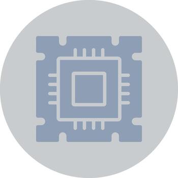 Processor Creative Icon Design vector