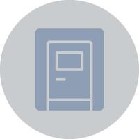 Room Door Creative Icon Design vector