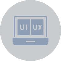 Ui Ux Creative Icon Design vector