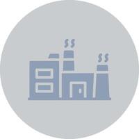 Factory Creative Icon Design vector