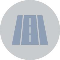 Motorway Creative Icon Design vector