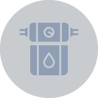Water Filter Creative Icon Design vector