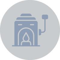 Furnace Creative Icon Design vector