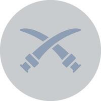 Swords Creative Icon Design vector