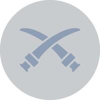 Swords Creative Icon Design vector