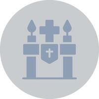 Altar Creative Icon Design vector