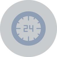 Hours Creative Icon Design vector