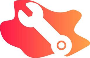 Wrench Creative Icon Design vector