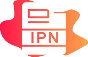 IPN Creative Icon Design vector