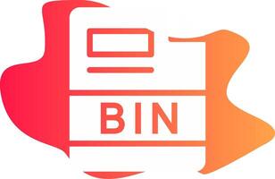 BIN Creative Icon Design vector