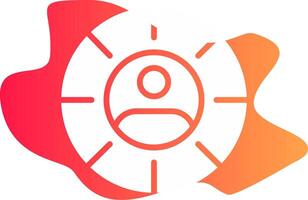 Targeting Creative Icon Design vector