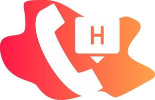 Emergency Call Creative Icon Design vector