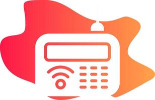 intercomunicador creativo icono diseño vector