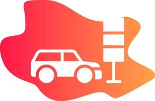 Taxi Signal Creative Icon Design vector