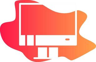 Television Creative Icon Design vector