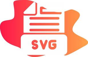 Svg File Creative Icon Design vector