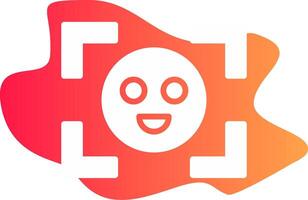 Face Detection Creative Icon Design vector