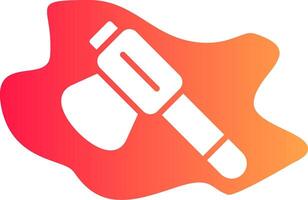 Glyph Hand Draw Design vector