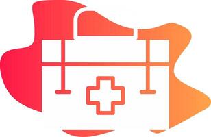 First Aid Kit Creative Icon Design vector