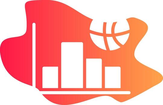 Bars Creative Icon Design vector