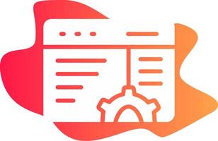 Browser Creative Icon Design vector