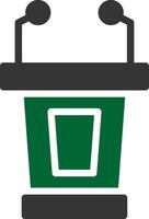 Lectern Creative Icon Design vector