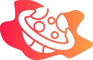 Planet Creative Icon Design vector