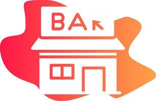 Bar Creative Icon Design vector