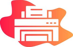 Printer Creative Icon Design vector