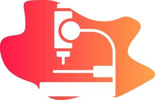 Microscope Creative Icon Design vector