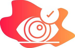 Healthy Eye Creative Icon Design vector