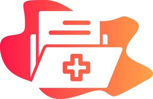 Medical History Creative Icon Design vector